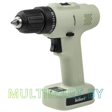 Дрель-шуруповерт Kolner KCD 12BL Olive (с 1-им АКБ, оснастка)